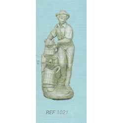 Poterie  Statue