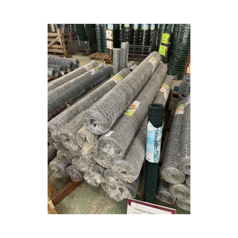 Grillage  à  poule  1m50  maille  25